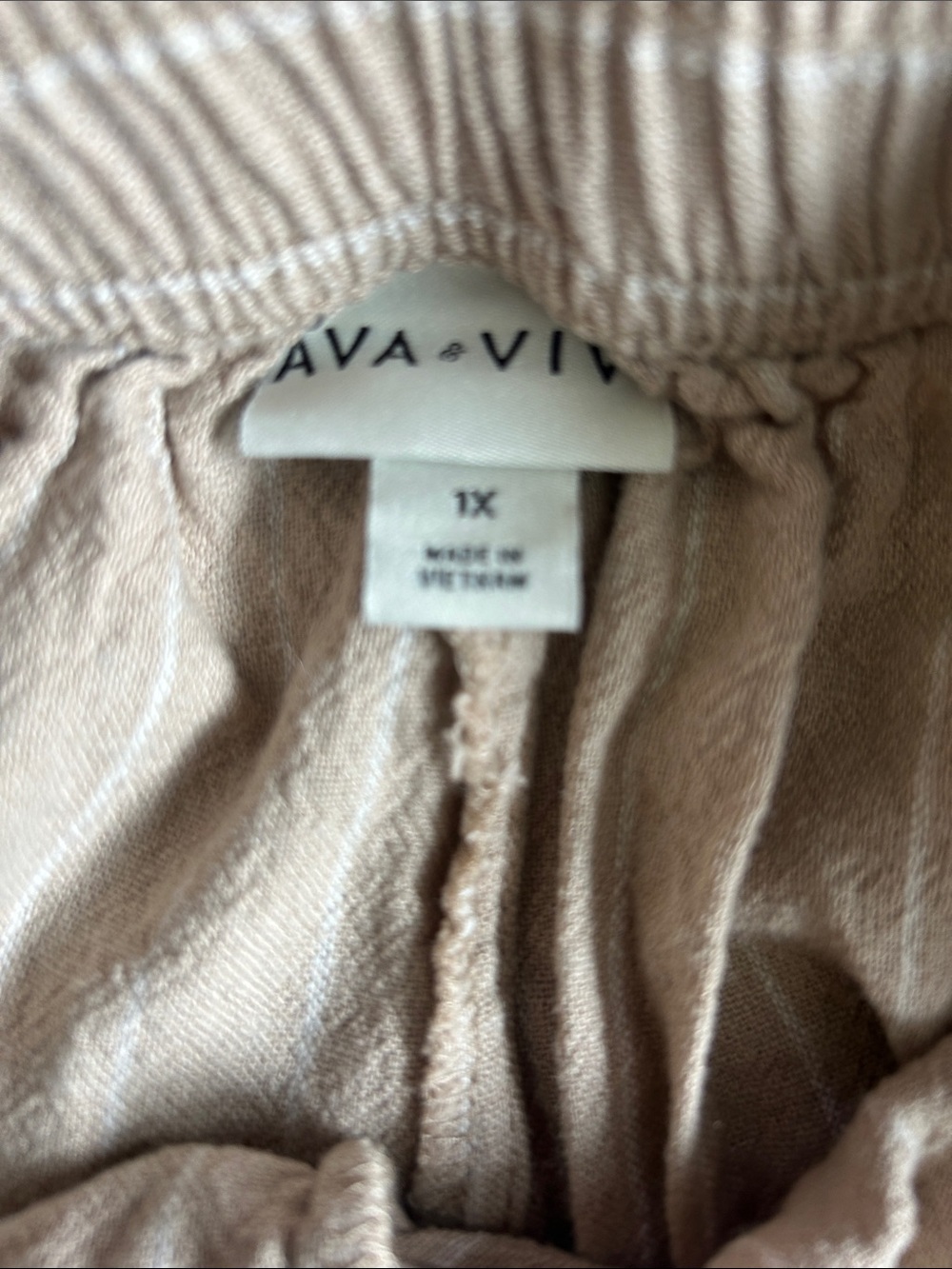 Wide leg linen pants - Picture 3 of 4